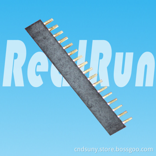 0.8mm, 1.0mm, 2.0mm, 2.54mm Female Header Straight Right Angle and SMT